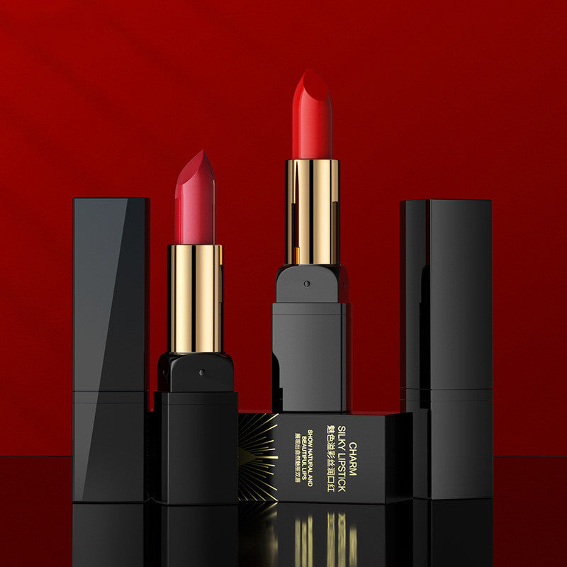 Moisturizing Charming Lipstick – 8 Rich Shades