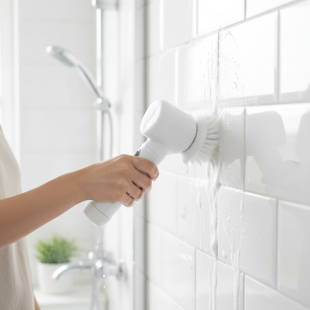 Electric Scrubber - Action