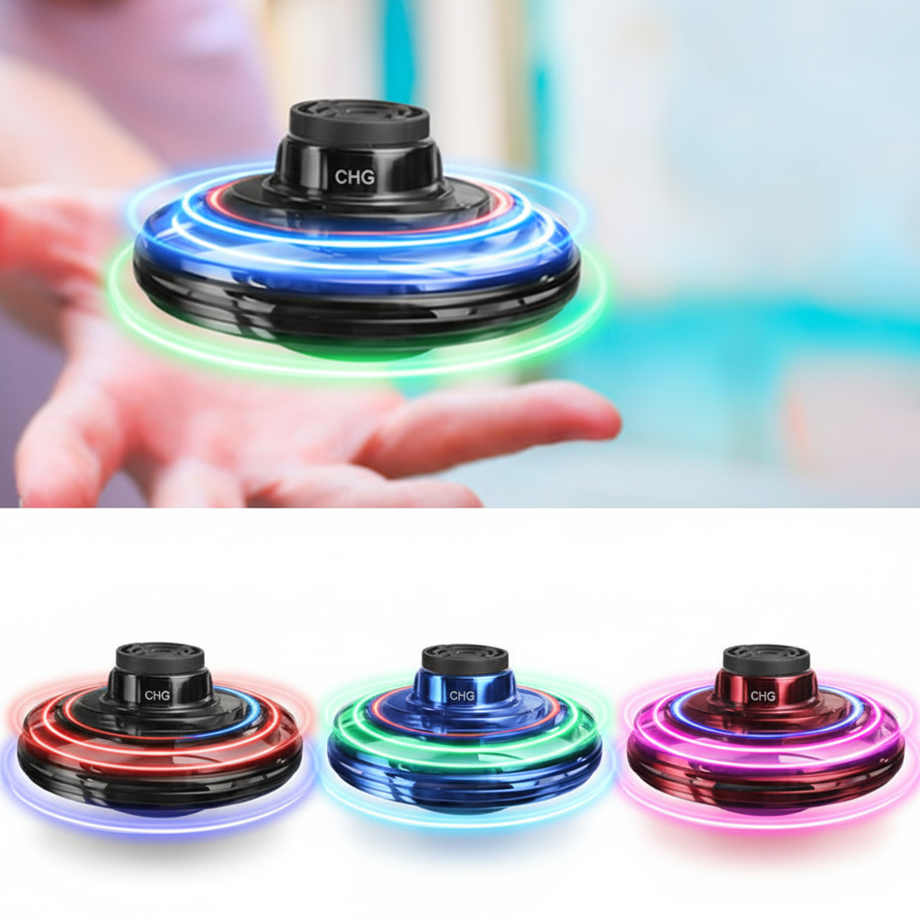 Mini Fingertip Gyro Spinner Toy - White Background
